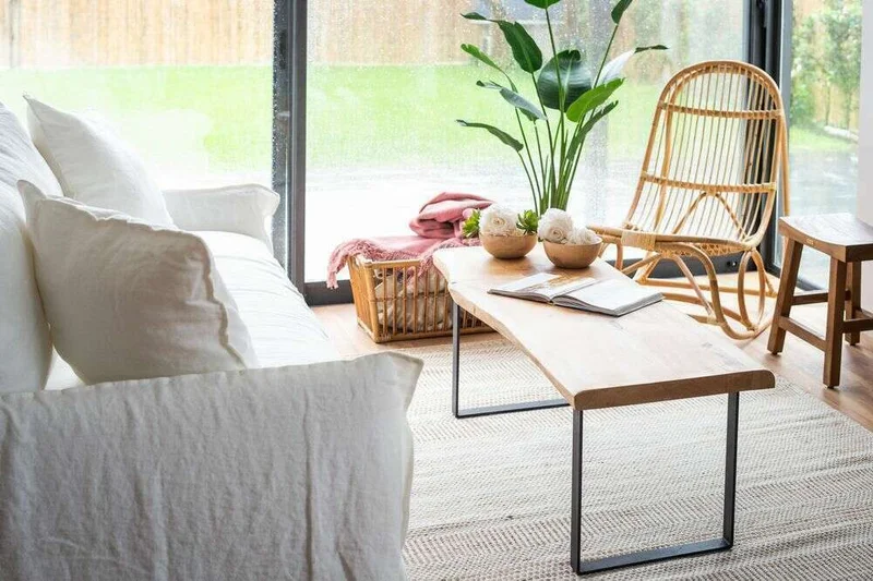 MESA TRONCO IRREGULAR - 1.45 X 0.50 en Madera natural - Mesas de living, Uruguay | La Iberica, vista 16