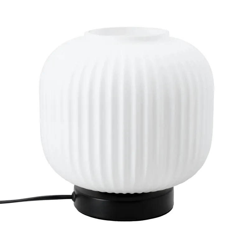Luminaria de Mesa Pirce Small Negra en Negro - Lámparas de mesa, Uruguay | Serlux