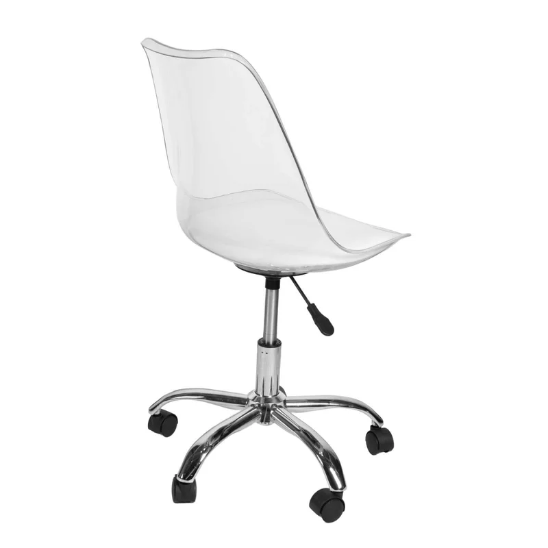 Silla De Oficina Polipropileno Blanco Hyl-053 en Blanco - Sillas de escritorio, Uruguay | Divino, vista 4