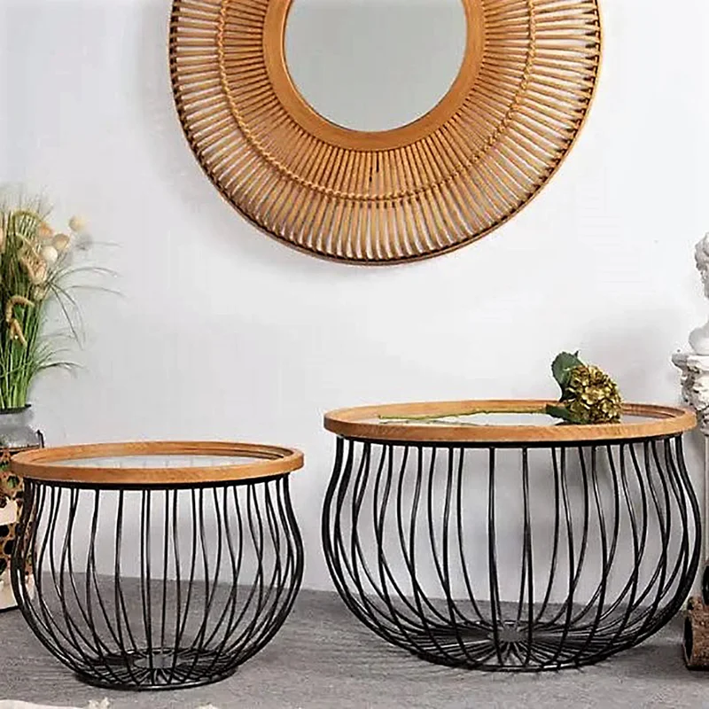 Mesa hierro & madera tosca en Madera natural - Mesas de comedor, Uruguay | Decotech, vista 4