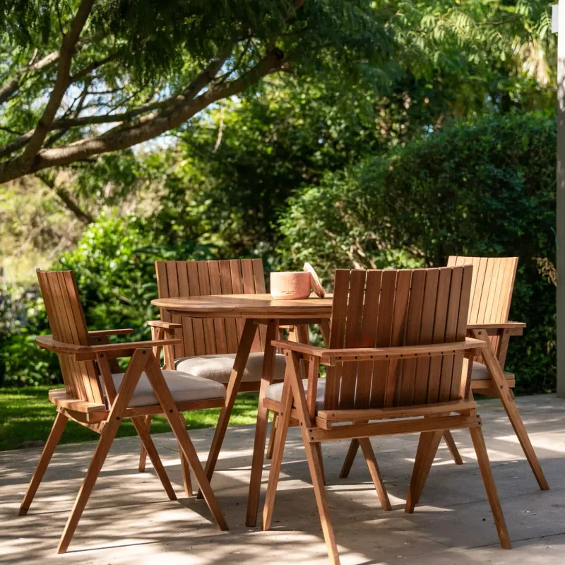 Silla Muriqui en Madera natural - Sillas, Uruguay | Balcony
