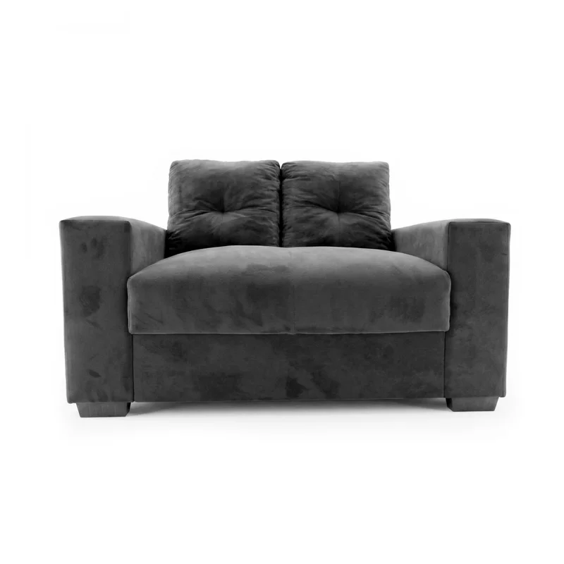 Sillón 2 Cuerpos - Madrid - Grafito en Gris - Sillones y sofás, Uruguay | Rústico Hogar, vista 3