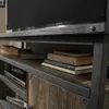 Rack para TV River Nogal Sauder en Marrón - Muebles para TV, Uruguay | Ecowood, vista 3 de 5