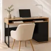 Escritorio Chigaco Negro - Escritorios y sillas de escritorio, Uruguay | RM Muebles y Deco, vista 1 de 4