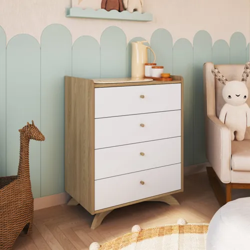 Cajonera Infantil marron - Cómodas, Uruguay | RM Muebles y Deco