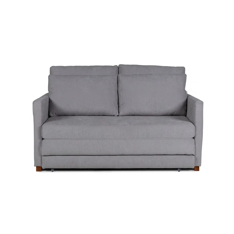 Sofá Cama Niki - Tela Microfibra - 10286 (Gris) en Gris - Sillones y sofás, Uruguay | NYR, vista 3