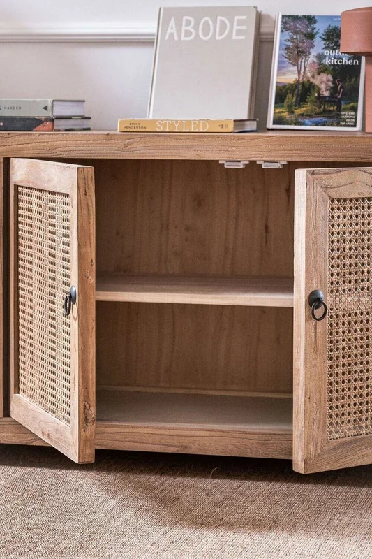 APARADOR BAJO - RACK OLMO NATURAL - 2.10 MTS en Madera natural - Muebles para TV, Uruguay | La Iberica, vista 3