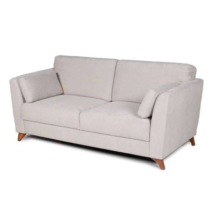 Sofá Capri - Tela Microfibra - 2 cuerpos - Kruger 02-152 (Beige) en Beige - Sillones y sofás, Uruguay | Nyr, vista 6