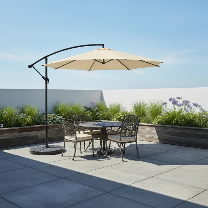 Sombrilla de Jardín 3.0m - Beige en Beige - Muebles para el exterior, Uruguay | Rústico Hogar, vista 2