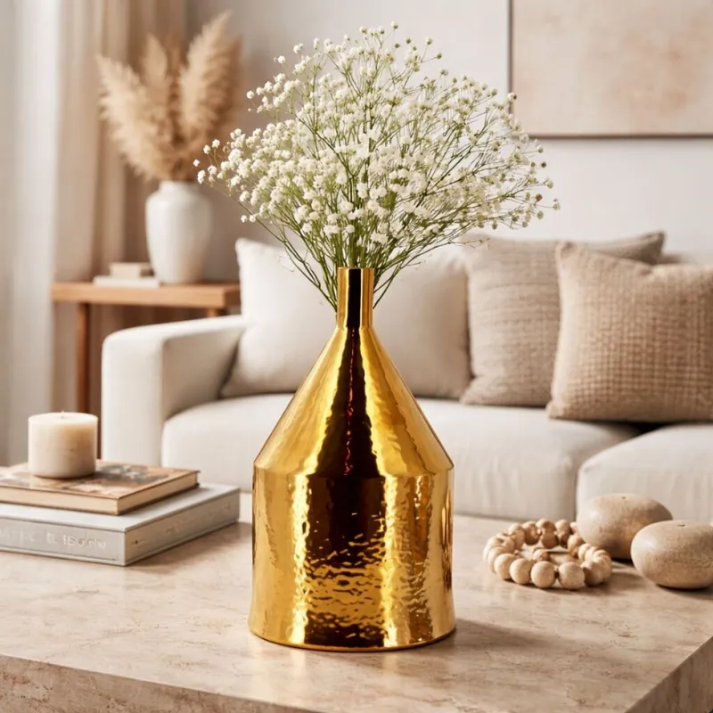 JARRON MILLION Dorado Medium en Dorado - Decoración, Uruguay | Viasono