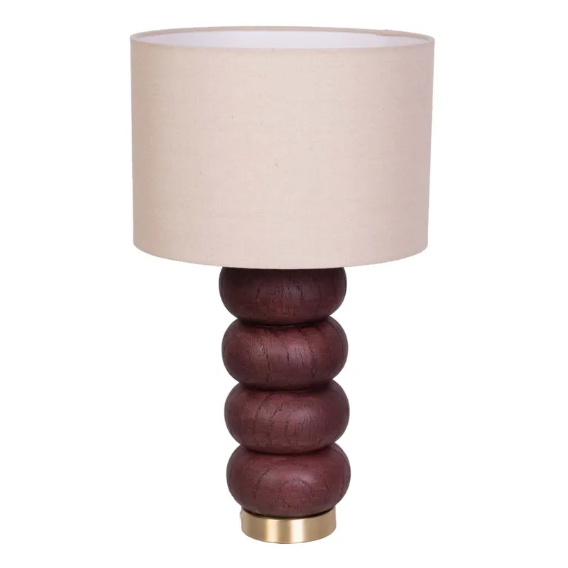 Lámpara De Mesa Ml2591 Marrón Resina Ml259151 en Marrón - Lámparas de mesa, Uruguay | Divino