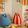 Almohadón redondo Odet de algodón - blanco y mostaza Ø 45 cm en Blanco, Mostaza - Textiles, Uruguay | Kavehome, vista 2 de 4