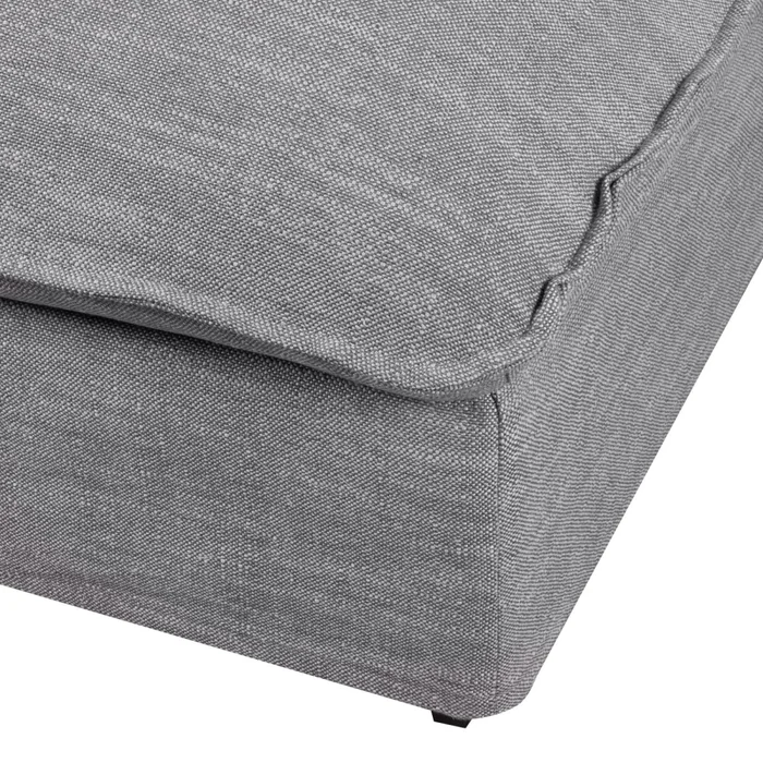 Puff Tela-premium Gris Bahamas en Gris - Sillones y sofás, Uruguay | Divino, vista 5