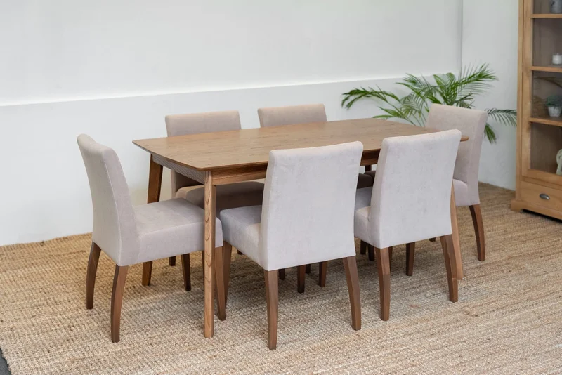 Mesa Comedor Nordica en Madera natural - Mesas de comedor, Uruguay | Marvic, vista 5