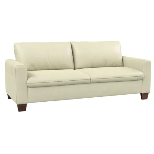 SOFA 100% CUERO - 3 CUERPOS - MODELO BLANC - COLOR PERLA en Perla - Sillones y sofás, Uruguay | Champagne Home