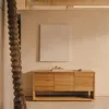 Lienzo Rodes de diseño abstracto texturizado en tonalidades blancas. en Blanco - Decoración de pared, Uruguay | Kavehome, vista 2 de 8