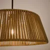 Pantalla para lámpara de techo Aldet de cuerda jaspeada beige Ø46 cm en Beige - Muebles para el exterior, Uruguay | Kavehome, vista 3 de 5