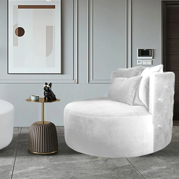 POLTRONA OVERSIZE Blanco - Butacas, banquetas y puffs, Uruguay | Viasono
