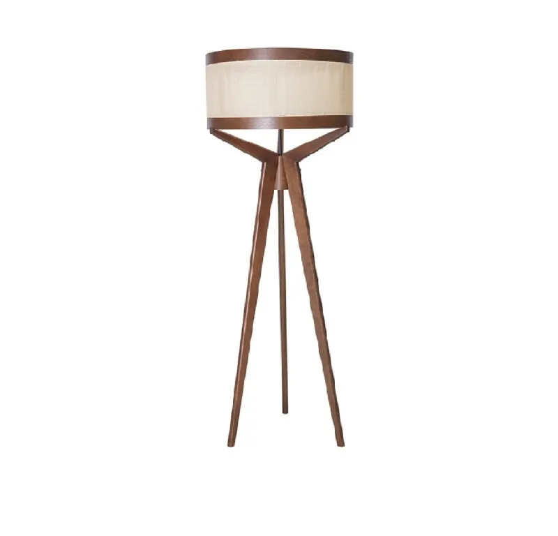 Lámpara de Pie Moderna NAVY en Marrón - Lámparas de pie, Uruguay | Finkel