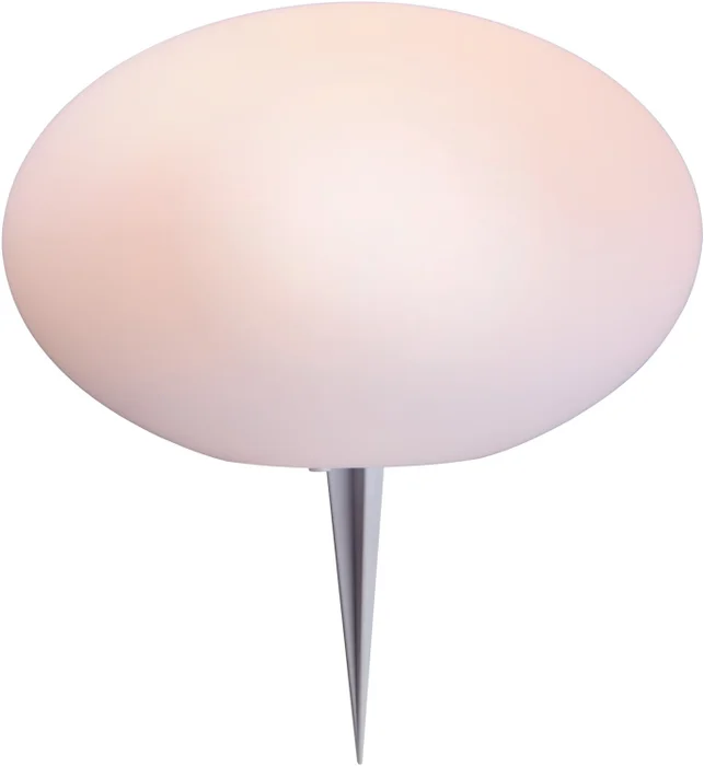 Lámpara solar HAVESANGER Ø25xH17cm blanco en Blanco - Muebles para el exterior, Uruguay | JYSK, vista 2