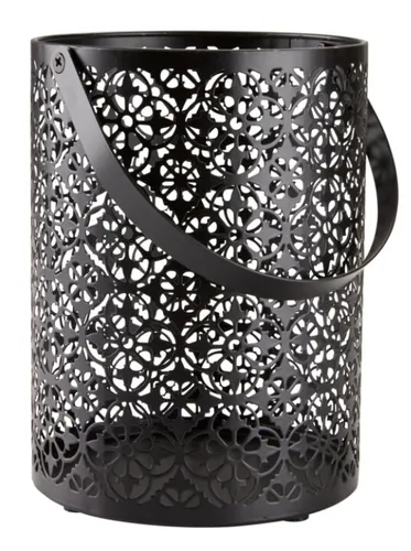Portavelas HEIMIR Ø15xH20 cm negro en Negro - Velas y Portavelas, Uruguay | JYSK