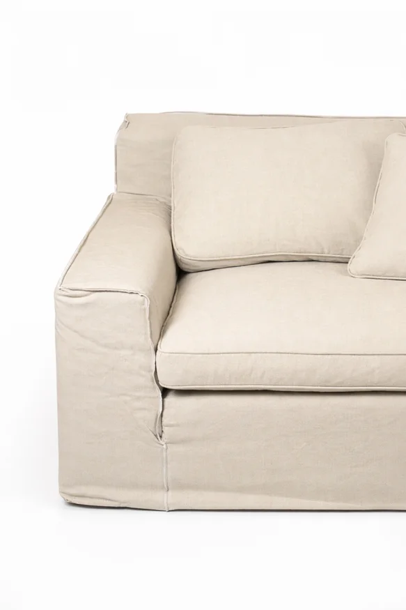 Sofá Mare, 4 Cuerpos - Blanco en Blanco - Sillones y sofás, Uruguay | Indian, vista 2