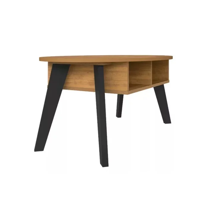 Mesa De Living Mesa Ratona Comedor Estilo Nordico Mdp Negro en Atacama/Negro - Mesas de living, Uruguay | Soy Hogar, vista 2