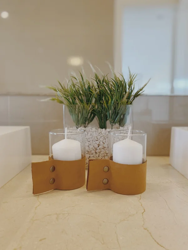 Velas Lengüeta – Set x2 en Marrón - Velas y Portavelas, Uruguay | Dreams On Time, vista 7