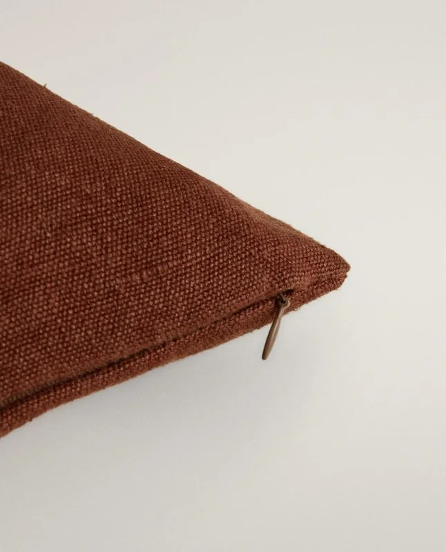 FUNDA COJÍN CÁÑAMO - Textiles, Uruguay | Zara Home, vista 5