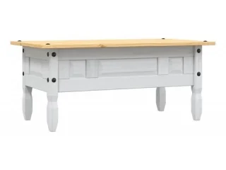 Mesa Ratona 1 cajon Cera/Blanco LINEA CORONA MADERA en Cera y Cera/blanco - Mesas de living, Uruguay | Quesal, vista 7