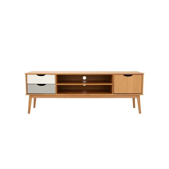 Rack Línea Praga en Multicolor - Muebles para TV, Uruguay | Ecowood, vista 6