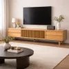 Rack Milano en Madera natural - Muebles, Uruguay | Uruguay Bamboo, vista 1 de 2
