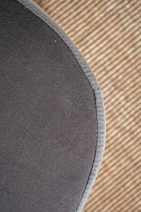 PUFF ORGANIC - TERCIOPELO GRIS en Gris - Butacas, banquetas y puffs, Uruguay | La Iberica, vista 5