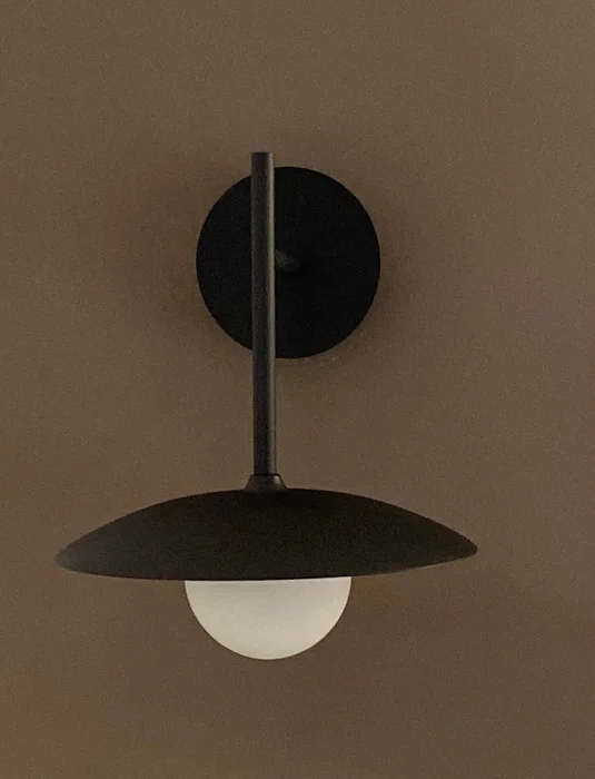 Lampara de pared TOSCANA en Negro - Iluminación, Uruguay | Simple Deco