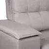 Sofa Retractil 3 Cuerpos Tela Gris Atlanta Gris Osc en Gris - Sillones y sofás, Uruguay | Divino, vista 7 de 9