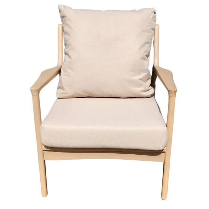 Butaca Praga en Beige - Butacas, banquetas y puffs, Uruguay | La Cueva Muebles, vista 5
