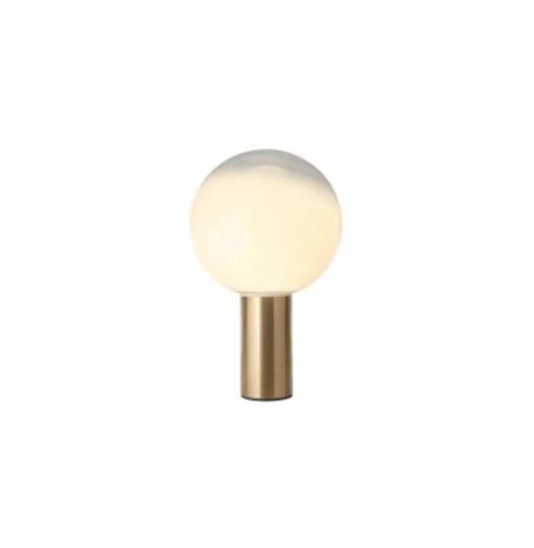 L. MESA ESFERA BRONCE L en Dorado - Lámparas de mesa, Uruguay | Masinfinito Casa