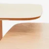 Set Watse de 2 mesas auxiliares chapa roble y metal pintado blanco mate - FSC Mix Credit en Multicolor - Mesas de arrimo, Uruguay | Kavehome, vista 4 de 6