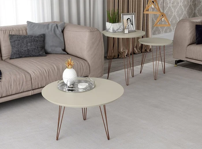 MESA DE CENTRO EVOLUTION OFF WHITE CH9030EB - Mesas de living, Uruguay | Rosas Hermanos, vista 2