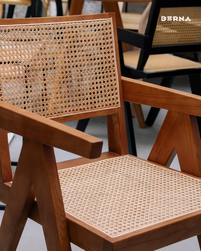 Silla Butaca Phuket Teca – Madera de Olmo en Madera natural - Butacas, banquetas y puffs, Uruguay | Berna Home, vista 5