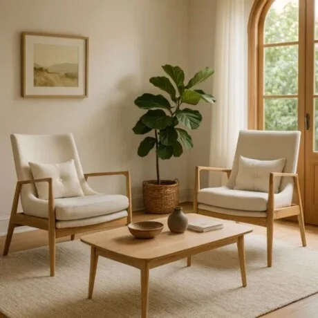 Promo 2 Butacas Nordicas Zen en Beige - Butacas, banquetas y puffs, Uruguay | La Cueva Muebles, vista 11