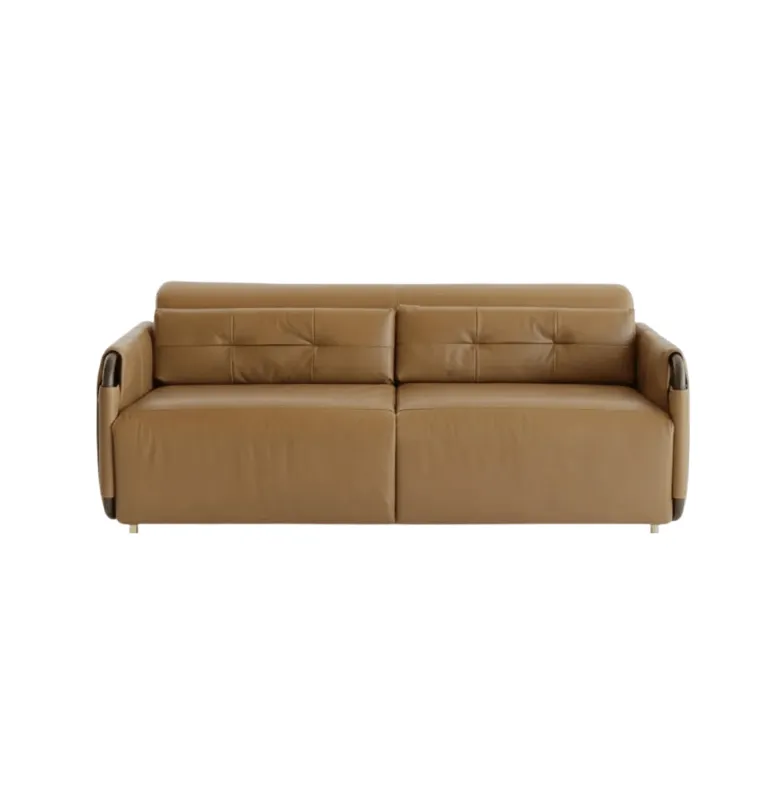 SOFA CAMA CASULO LA PAZ CAMEL en Marrón - Sillones y sofás, Uruguay | Masinfinito Casa