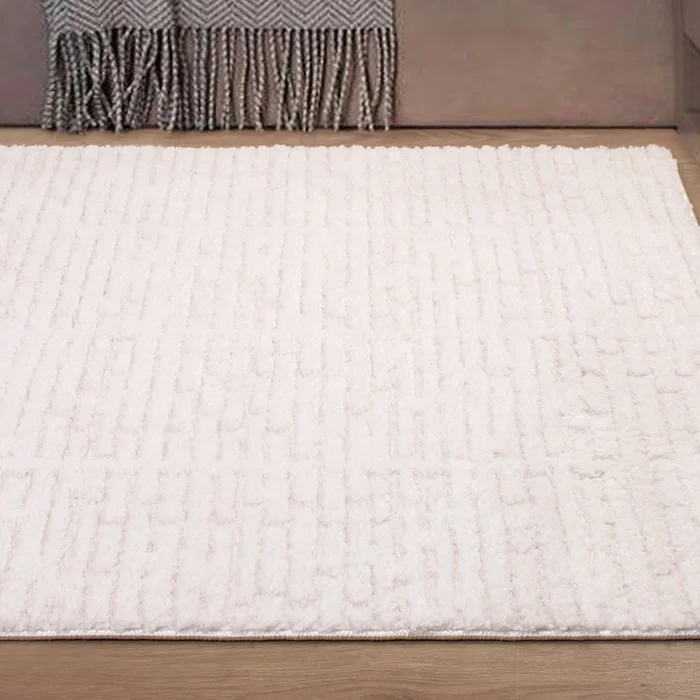 Alfombra Alloy 160×235 en Blanco - Alfombras, Uruguay | Tiendas Montevideo