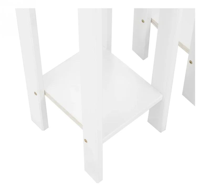 Conjunto Set De Mesas - Línea Monterrey - Blanco - Mesas de arrimo, Uruguay | Ecowood, vista 3