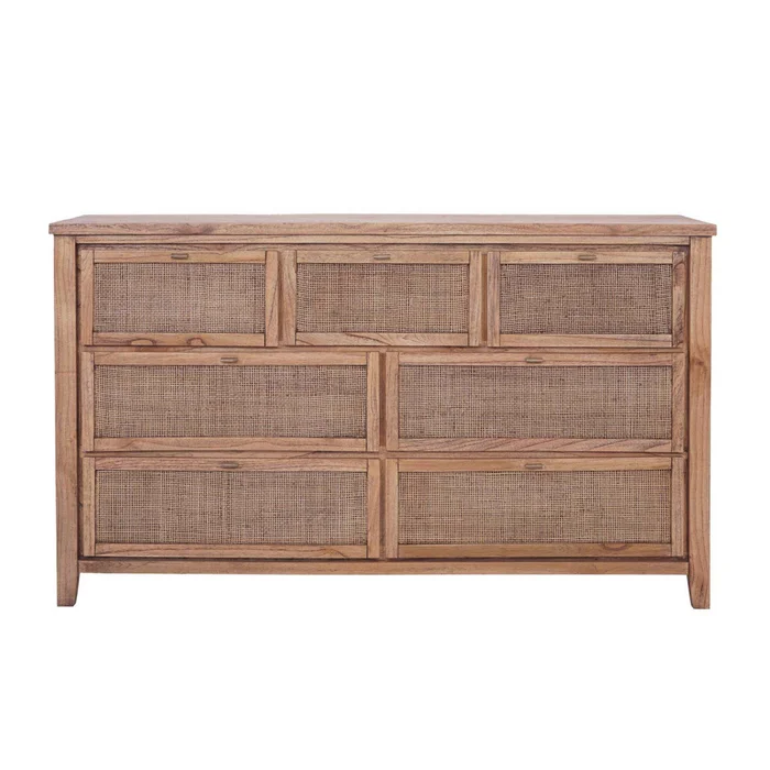 Cómoda Madera Natural-beige Mindi en Madera natural - Cómodas, Uruguay | Divino, vista 2