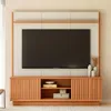Modular para Tv Ravenna Canela/Banco - Línea Haus en Multicolor - Muebles para TV, Uruguay | Ecowood, vista 2 de 5