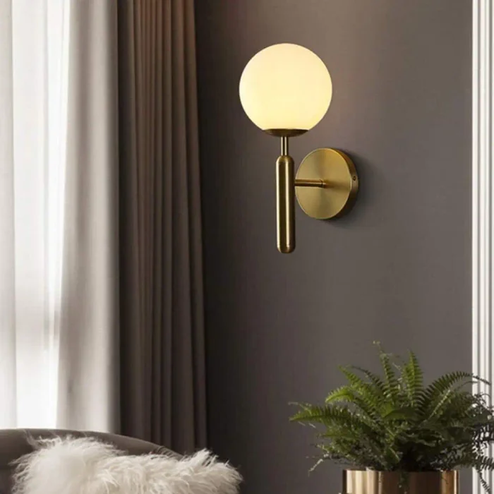 APLIQUE PARED TURKU en Dorado - Iluminación, Uruguay | HomeTouch, vista 2