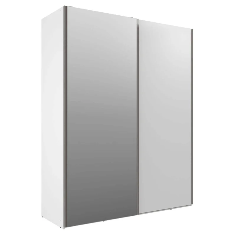 Placard Ropero 2 Puertas Mdf Blanco Venetto en Blanco - Roperos y placares, Uruguay | Divino, vista 3