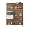 Kit De Cocina Completa 5 Puertas 3 Cajones Y Patas 100% Mdp Blanco en Blanco - Cómodas, Uruguay | Soy Hogar, vista 4 de 6