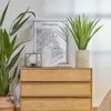 Planta artificial Yucca con maceta negro 80 cm en Verde - Macetas, Uruguay | Kavehome, vista 2 de 4
